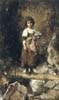 A Peasant Girl on a Footbridge